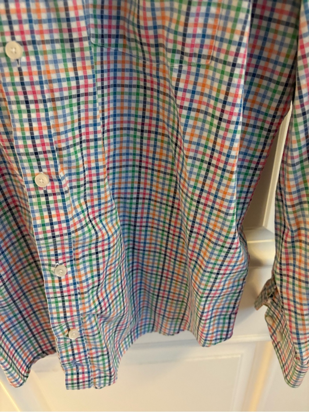 TailorByrd Collection Multicolor Plaid Button-Down Shirt - Picture 10 of 16